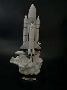 Vintage 1990 Franklin Mint - Space Shuttle Columbia - Fine Porcelain Model - Bild 1 von 9