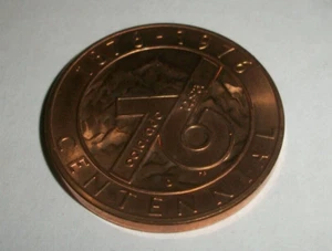 1876-1976 US Mint Denver Colorado Centennial Medal Münze Original - Bild 1 von 4