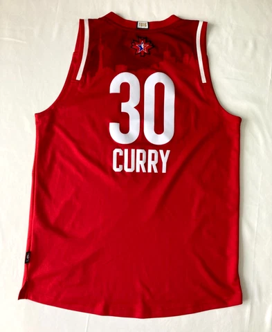 Adidas Men’s Size Large Curry 2016 All Star West Jersey Golden State Warriors Cover