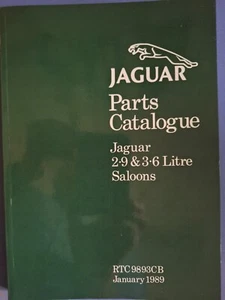 Jaguar XJ40, 2,9 & 3,6 Liter Parts Catalogue 1989, Teile Katalog, Daimler - Bild 1 von 4