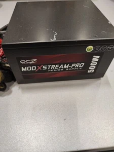 OCZ Mod Xtream PRO OCZ500MXSP Power Supply Without Power Cord Used Working - Afbeelding 1 van 11