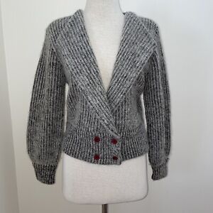 Vintage 90s I.B diffusion wool mohair cardigan sweater size small