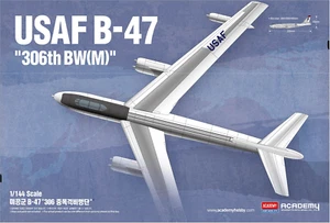 Academy 12618 Boeing B-47E Stratojet 1/144 Scale Plastic Model Kit - Picture 1 of 1