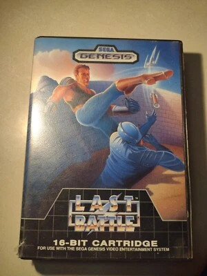 Last Battle Sega Genesis Authentic Tested Case and Cartridge - Image 1 of 3