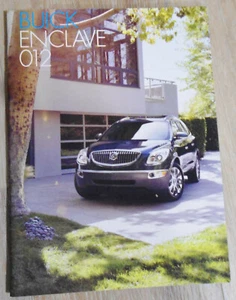 Buick Enclave 28 Seiten Original Verkaufsprospekt Katalog 2012 - Bild 1 von 9