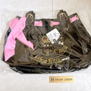 Hello Kitty x SPINNS Velour Bag Angel Devil Series Japan Limited Sanrio NEW - Picture 1 of 10