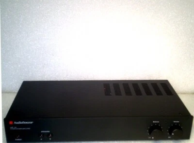 AudioSource AMP100 2 Channel Power Amplifier AMP 100 Black - Image 1 of 4