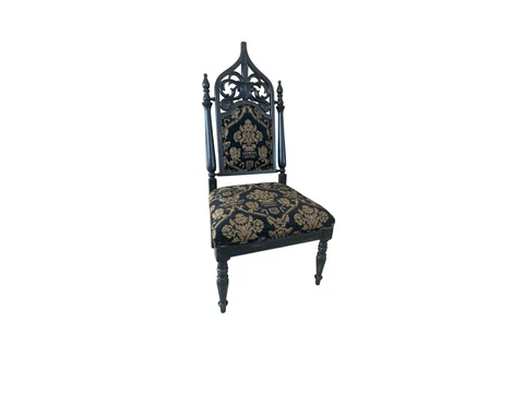 Vintage Cathedral pagoda style accent chair Cover