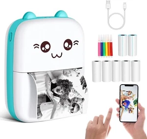 GoTooGo C15 Portable Mini Printer Pocket Wireless Bluetooth Printing GoToo Go - Photo 1/6