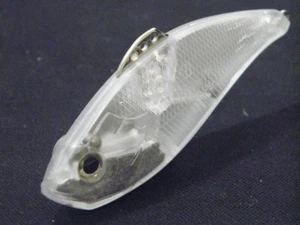 wLure 10 Vide Lipless Pêche Leurre Pièces 7cm 19.7ml non Peinte UPL773 - Photo 1/6