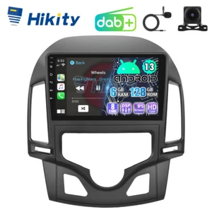 DAB+ 8Core 6+128GB Android13 CarPlay Radio Kamera RDS Für Hyundai i30 2006-2011 - Bild 1 von 19