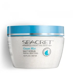 SEACRET™ Ocean Mist Salt Scrub Body Cleanser & Exfoliator Dead Sea Mineral 350gm - Picture 1 of 1