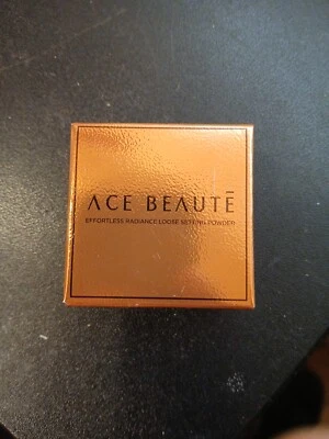 Ace Beaute Effortless Radiance Loose Setting Powder Medium NEW IN BOX 0.05 oz - Image 1 of 3