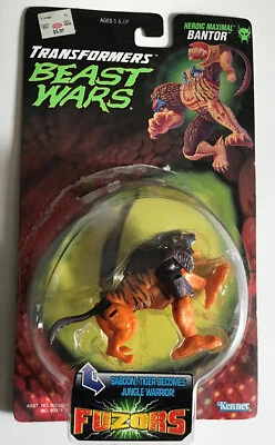 VINTAGE TRANSFORMERS BEAST WARS FUZORS BANTOR 1998 OPEN - Image 1 of 3