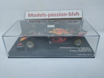 Red Bull RB16 Max Verstappen Styrian GP 2020 1/43 Minichamps F1 - Photo 1/4