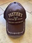 Vintage Western Foster?S Denton, Tx Saddle Shop Cap Hat Nwt Osfa Adjustable