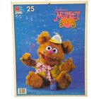 Muppet Babies Puzzle Fozzie Bear 1984 Tray Milton Bradley Henson Bubbles Vintage