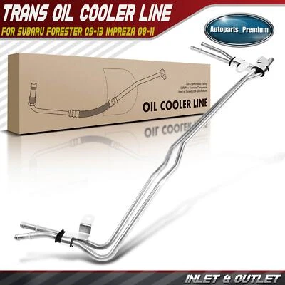Auto Trans Oil Cooler Hose Assembly for Subaru Forester 2009-2013 Impreza 08-11 - Image 1 of 4