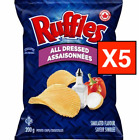 5 Bags Ruffles All Dressed Chips Size 200g From Canada - FRESH & DELICIOUS! Fast