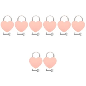 4 Count Herzschloss Reisen Mann Liebesschlösser Dekoratives Liebesschloss - Bild 1 von 12