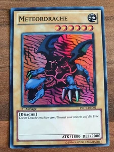 Yu-Gi-Oh! Dragón meteorológico PRC1-DE001 súper raro casi nuevo 1ª edición - Imagen 1 de 1