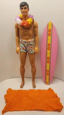 Muñeca Ken Hawaiana Mattel 1979 Completa #2960 Variación Sin Caja Ver Fotos Foto 1 de 4