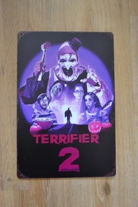 TERRIFIER Blechschild - Horror - Retro - Vintage - Filmplakat - Deko - Bild 1 von 1