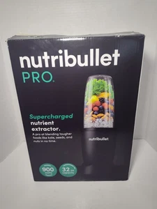 Nutribullet Pro 32 oz. 900 Watt Personal Blender, Matte Black, NB9-0901AK  NOB - Picture 1 of 7
