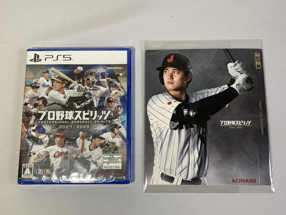 Pro Baseball Spirits 2024-2025 PS5 KONAMI Japan Edition Gameplay Realist 82