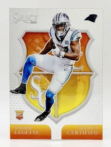 2024 Panini Select Certified Rookies #14 Xavier Legette RC Carolina Panthers - Imagen 1 de 2