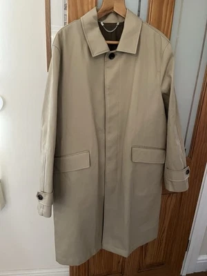 JAEGER Men's Sand Cotton Trench Rain Coat UKL- 41"-43" British Millerain Fabric - Image 1 of 4