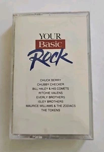 Your Basic Rock Cassette SEALED RCA Compilation Chuck Berry Ritchie Valens VTG - Picture 1 of 4