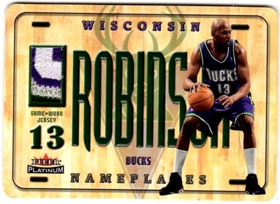 Placas de identificación Fleer Platinum 2001-02 Glenn Robinson Foto 1 de 2