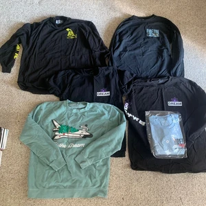 DREAM "Dreams Rules Everything Around Me" - Mens Tshirt Lot Collection Sz L + XL - Picture 1 of 11