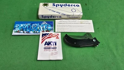 Spyderco C40S Jot Singh Khalsa ORIGINAL PRIMERA TIRADA 1997 Excelente Estado Foto 1 de 3