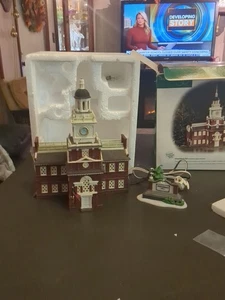 Departamento 56 Heritage Historical Landmark Series Independence Hall sin veleta - Imagen 1 de 7