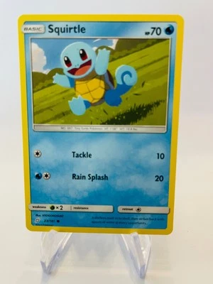SQUIRTLE 2019 Pokemon Team Up  Common POKÉMON 23/181 - Image 1 of 2