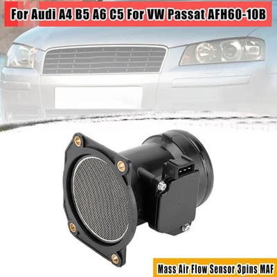 Mass Air Flow Sensor For VW Golf 4 1J Polo Passat Bora T4 Audi A3 A4 Seat Skoda DE - Image 1 of 4