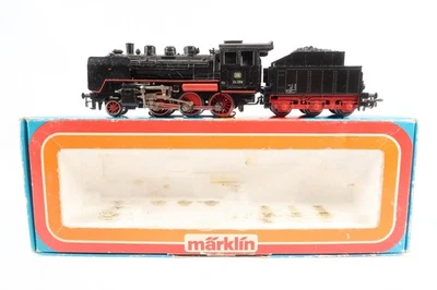 Märklin 3003 H0 Dampflok mit Tender BR 24 058 der DB in OVP  - Bild 1 von 4