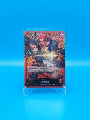 ONE PIECE Card Game TCG / Shanks OP09-001 / Leader Englisch NM - Bild 1 von 2