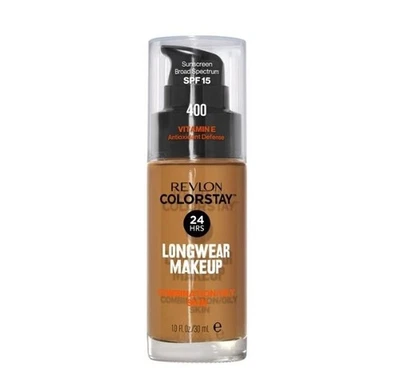 Revlon ColorStay Liquid Foundation, Matte Finish, Combination/Oily Skin, #400 - Image 1 of 4