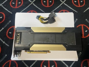 Original Nvidia Tesla V100 16GB GPU PCIE Accelerator Card Machine Learning AI - Picture 1 of 3