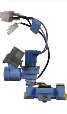 Conjunto de válvula de entrada de agua LG AJU72992603 - Repuesto original OEM Foto 1 de 4