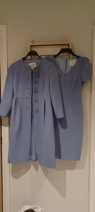 L K bennett Blue Matching Jacket And Dress Set - Picture 1 of 3