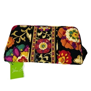 NEW Vera Bradley Suzani Accordion Wallet Floral Zip Around Card Slots ID NWT - Picture 1 of 8