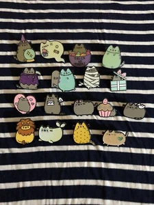 HUGE MIXED SERIES Pusheen Mystery Enamel Pins LOT OF 17 Past Pins See Descrip - Picture 1 of 6