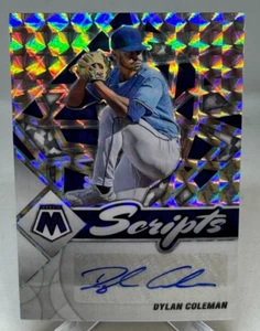 Dylan Coleman 2022 Mosaic Scripts Silver Mosaic Prizm Autograph #SC-DC Orioles - Picture 1 of 4