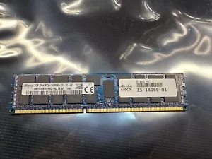 Cisco / SK Hynix HMT31GR7EFR4C-RD 8GB 2Rx4 PC3-14900R DDR3 ECC Server Memory - Picture 1 of 4