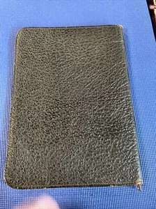 Vintage Leathercraft Briefcase Black Binder Portfolio Business Document Cow Hide - Picture 1 of 5