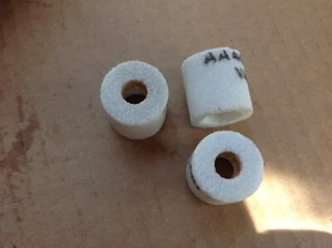 Kleine versenkte Schleifscheibe, 1"" x 1"" lang x 3/8"" Loch, AA46-M8 V40 Menge 3 - Bild 1 von 8